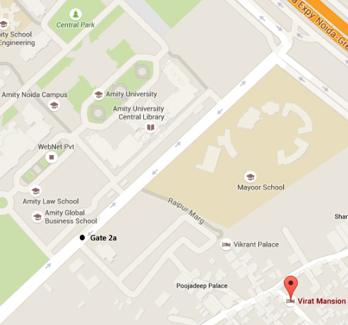 Location near Amity University Location near Amity University